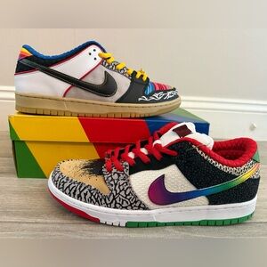 Nike SB Dunk Low Pro QS What The Paul CZ2239-600 Red Black Rogue Mais Noir Sz 12